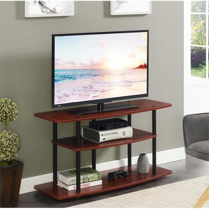 Bushfurniturecollection With Regard To Trendy Tier Stands For Tvs (Photo 6 of 15)