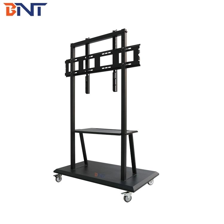Cold Rolled Steel Tv Stand 130kg Big Loading Angle Adjustable Mobile Tv  Cart For 42 84' Screen Tv Rack – China Tv Stand And Mobile Tv Stand Price (View 11 of 15)