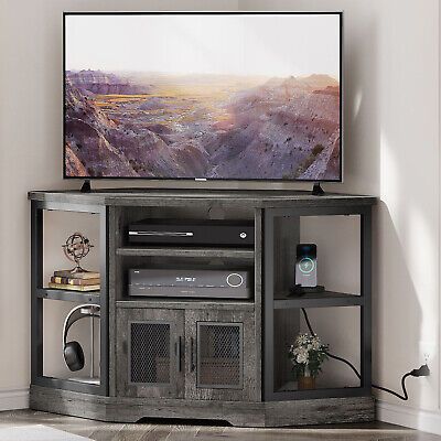Ebay For Well Liked Media Entertainment Center Tv Stands (View 4 of 15)