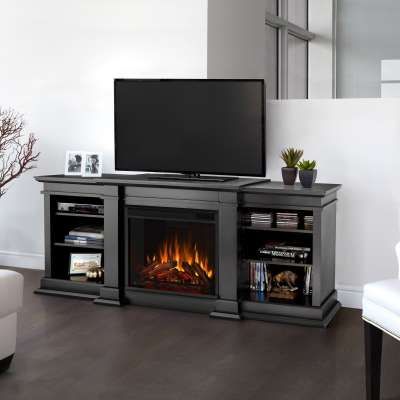 Electric Fireplace Tv Stands & Entertainment Centers – Real Flame® Inside Most Recent Electric Fireplace Tv Stands (View 12 of 15)