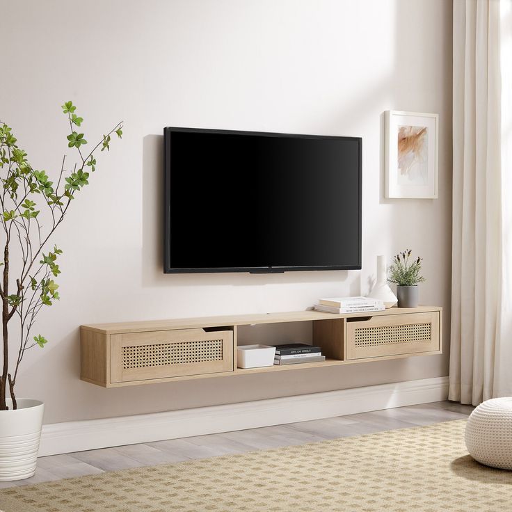 Floating  Tv Stand, Floating Tv, Floating Tv Console (View 13 of 15)
