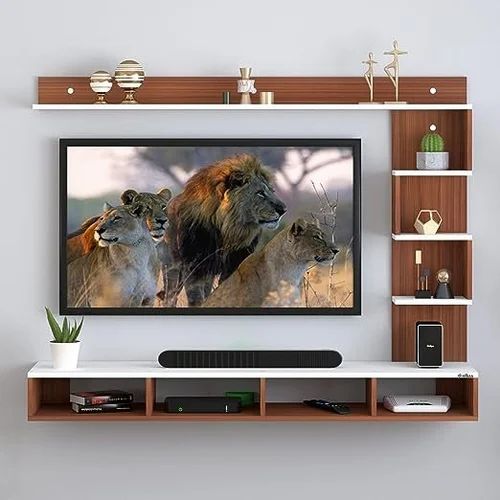Latest Top Shelf Mount Tv Stands Inside Wooden Wall Mount Tv Entertainment Unit/set Top Box Stand (Photo 8 of 15)