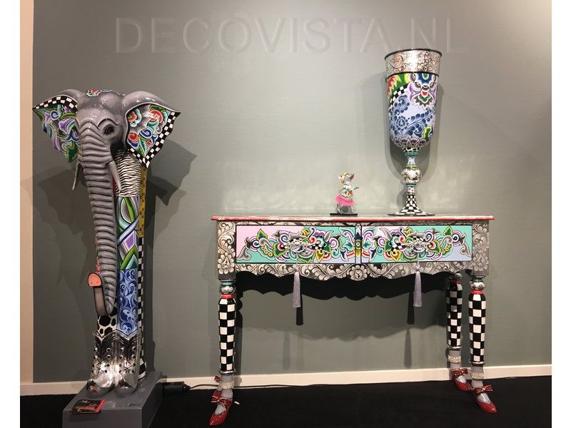 Most Recent Versailles Console Cabinets Throughout Side Table Versailles – Decovista – Colorful Design Furniture, Statues &  Wall Sculptures (View 9 of 15)