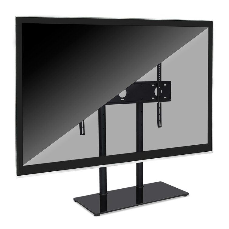 Mount It Universal Tabletop Tv Stand And Av Media Fixed Desktop Mount Fits  32" – 55" Lcd/led/plasma & Reviews (View 12 of 15)