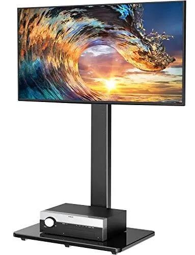 Popular Universal Floor Tv Stands In Universal Floor Tv Stand / Base With Swivel Mount For Most 3265 Inch Lcd  Led Tvs (View 3 of 15)