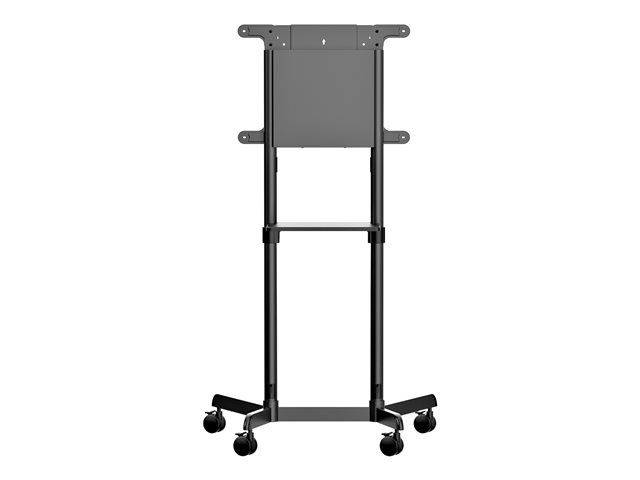 Trendy Mobile Tilt Rolling Tv Stands With Regard To Mbltvstndec – Startech Mobile Tv Cart, Portable Rolling Tv Stand For  37 70" Vesa Display (154lb/70kg), With Shelf & Storage Compartment, Rotate/ Tilt Display, Universal Tv Mount On Casters/wheels – Mobile Tv Stand W/ (View 11 of 15)