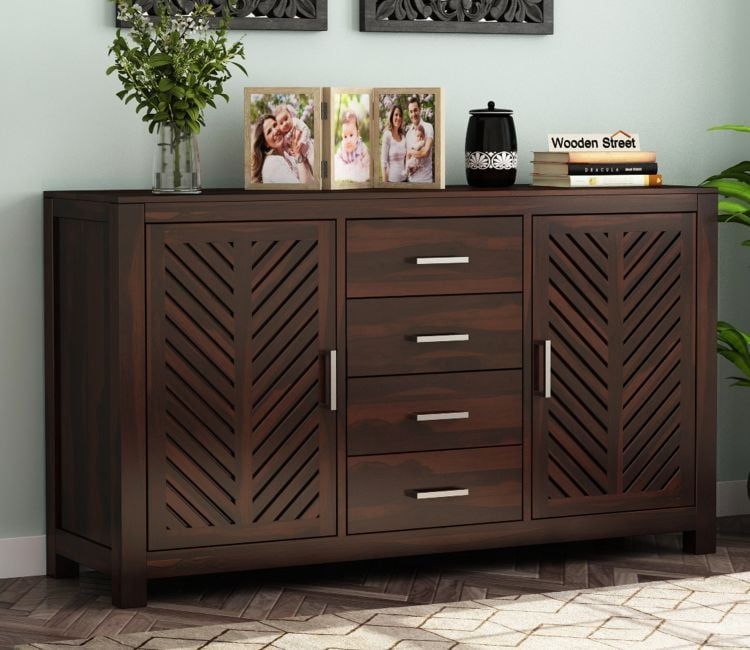 [%trendy Wood Cabinet With Drawers Within Cabinet: Wooden Storage Cabinets & Sideboards @upto 55% Off|cabinet: Wooden Storage Cabinets & Sideboards @upto 55% Off Pertaining To Most Up To Date Wood Cabinet With Drawers%] (Photo 6 of 15)