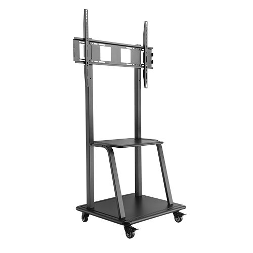 Ultra Heavy Duty Steel Mobile Tv Stand Supplier And Manufacturer  Lumi Regarding Well Liked Foldable Portable Adjustable Tv Stands (View 8 of 15)