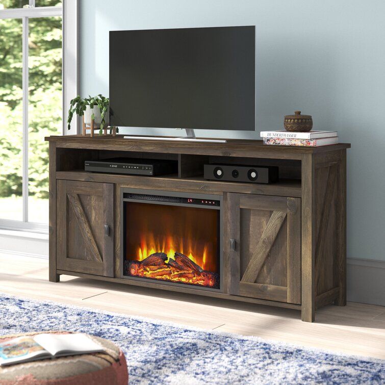 Wayfair Inside Most Recently Released Tv Stands With Electric Fireplace (View 8 of 15)