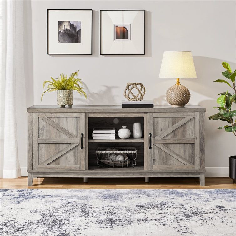Wayfair With Fashionable Farmhouse Stands For Tvs (View 11 of 15)