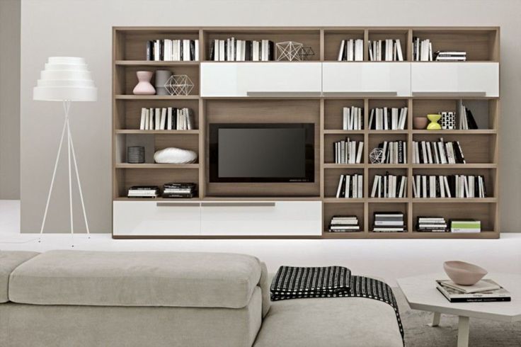 Well Known Modern Stands With Shelves Intended For 55 Modern Tv Stand Design Ideas For Small Living Room – Matchness (View 12 of 15)