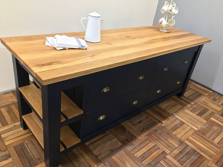 Widely Used Freestanding Tables With Drawers Intended For Large Freestanding Kitchen Island With Pan Drawers (Photo 2 of 15)