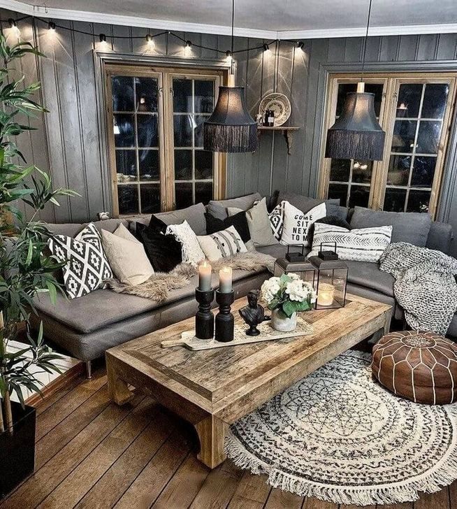 14 Cozy Bohemian Living Room Decoration Ideas 22 – Lmolnar Within Cozy Castle Boho Living Room Tables (View 14 of 15)