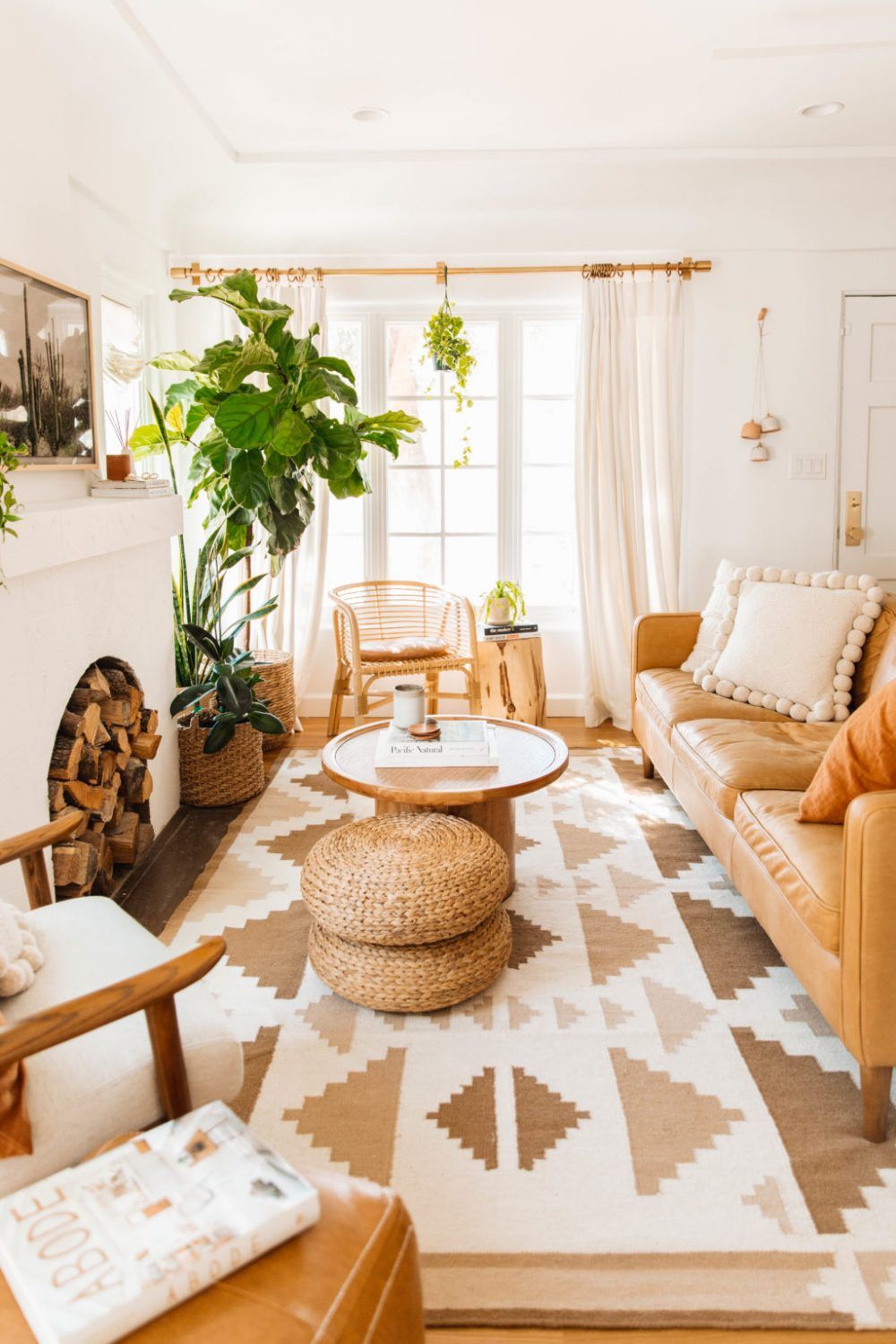 15 Cozy Boho Living Rooms You'll Love – Wonder Forest Inside Cozy Castle Boho Living Room Tables (Photo 3 of 15)