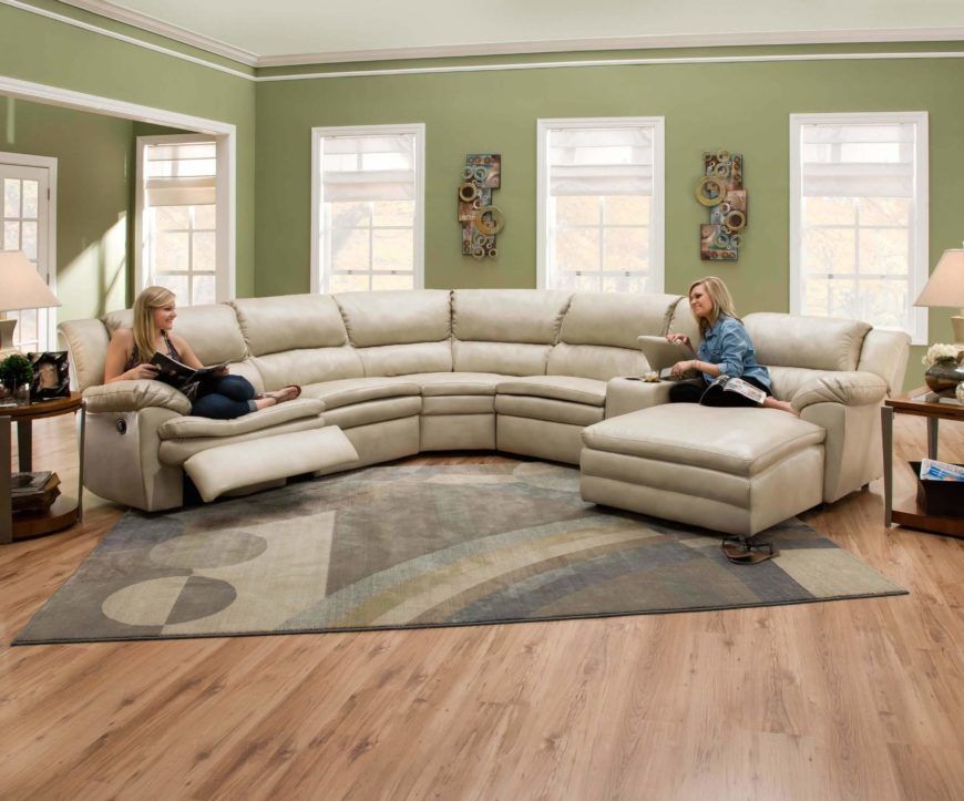 25 Contemporary Curved And Round Sectional Sofas For 130" Curved Sectionals (Photo 3 of 15)
