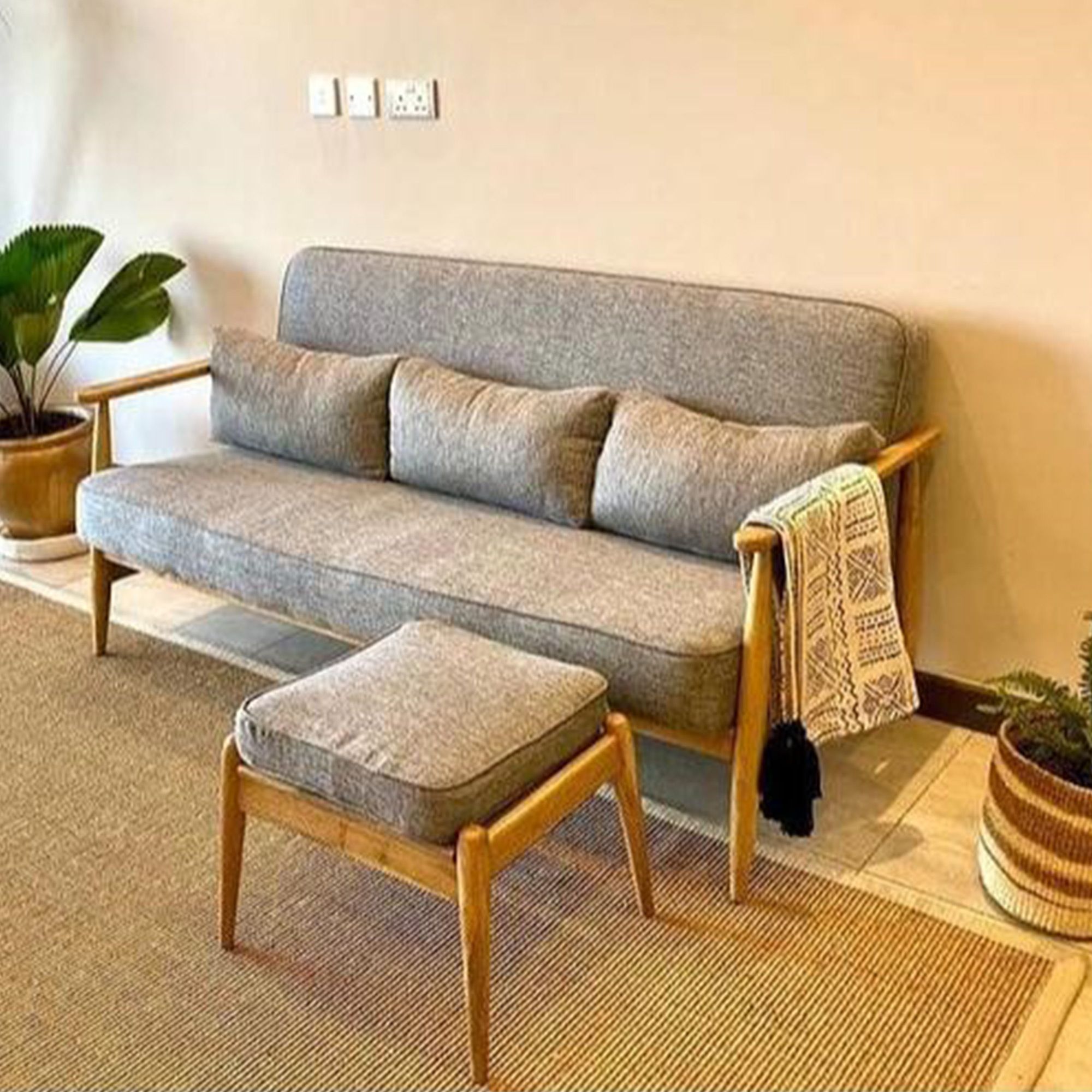 3 Seater Mid Century Sofa – Workshop | Nairobi In Mid Century 3 Seat Couches (View 3 of 15)
