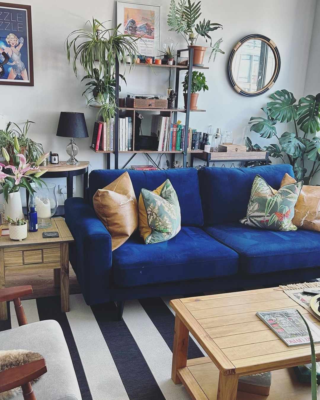 30 Blue Couch Living Room Ideas We Love Regarding Sofas In Blue (View 11 of 15)