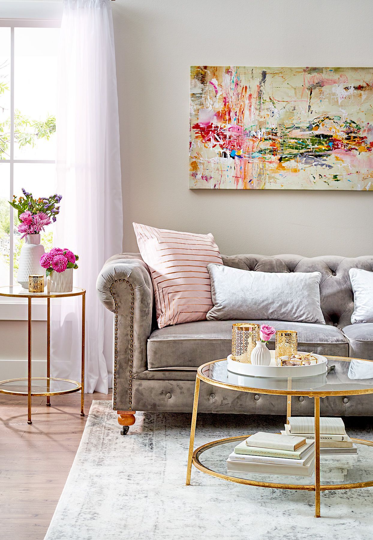 7 Flawless Ways To Style A Gray Sofa Throughout Sofas In Light Gray (View 11 of 15)