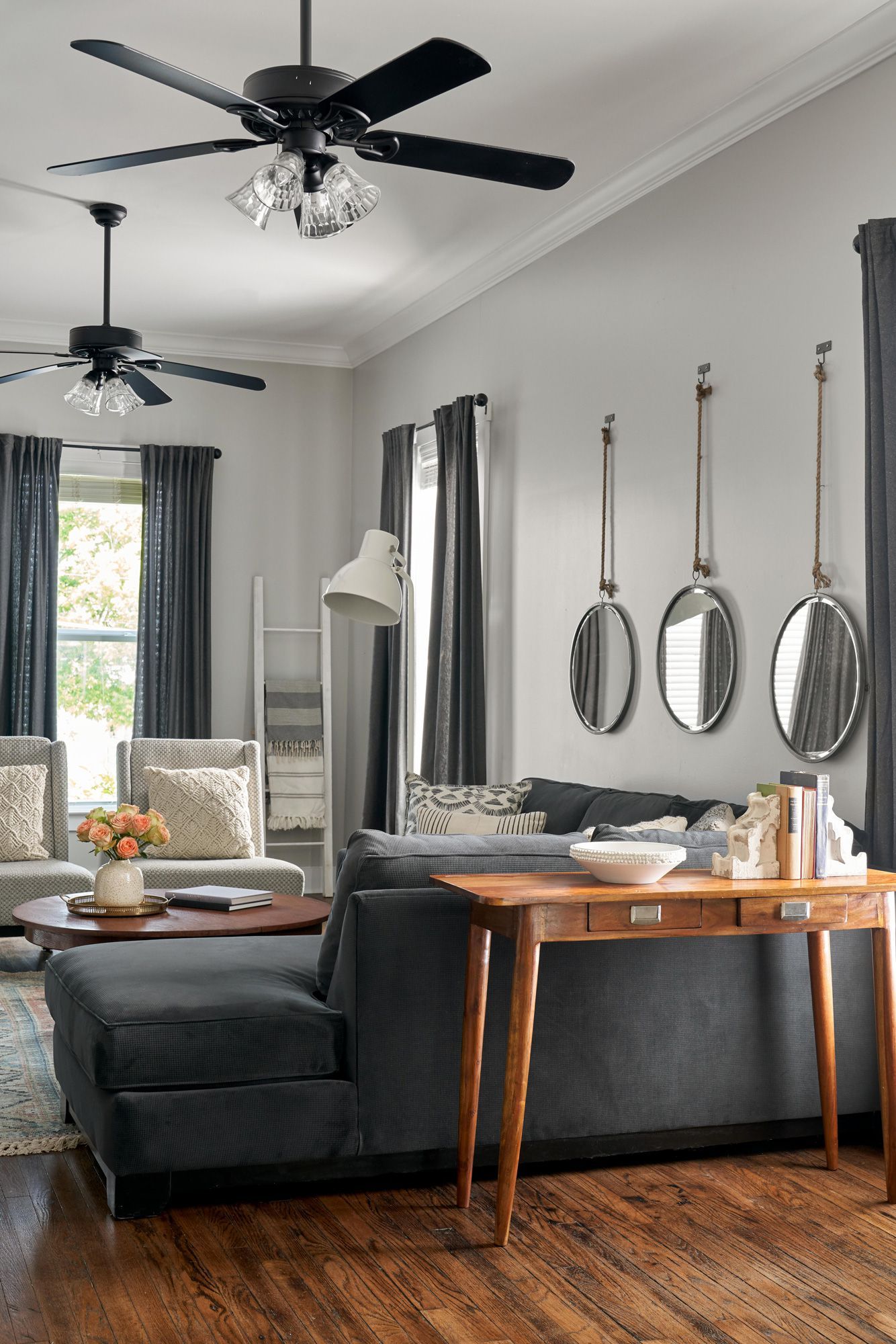 7 Flawless Ways To Style A Gray Sofa With Regard To Sofas In Dark Gray (Photo 13 of 15)