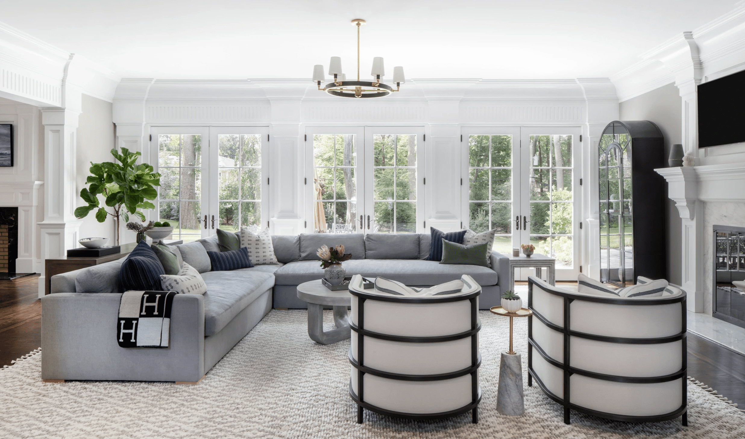 7 Ways To Style A Gray Sofa And Complement Its Color Intended For Sofas In Dark Gray (View 10 of 15)