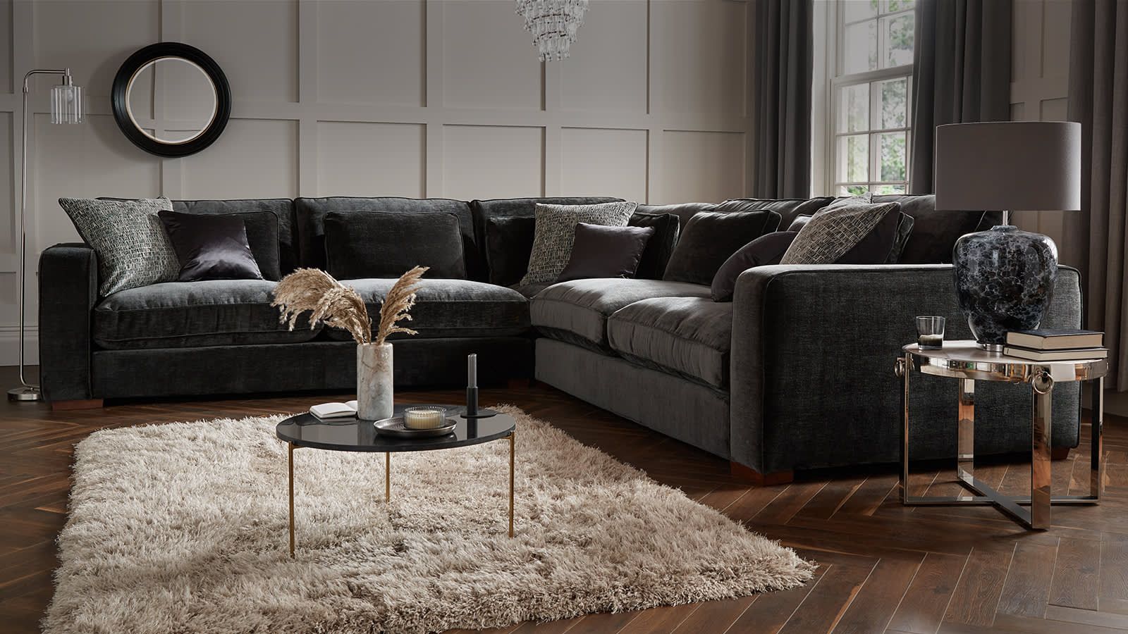 A Buying Guide For Corner Sofas | Sofology With Regard To Microfiber Sectional Corner Sofas (Photo 8 of 15)