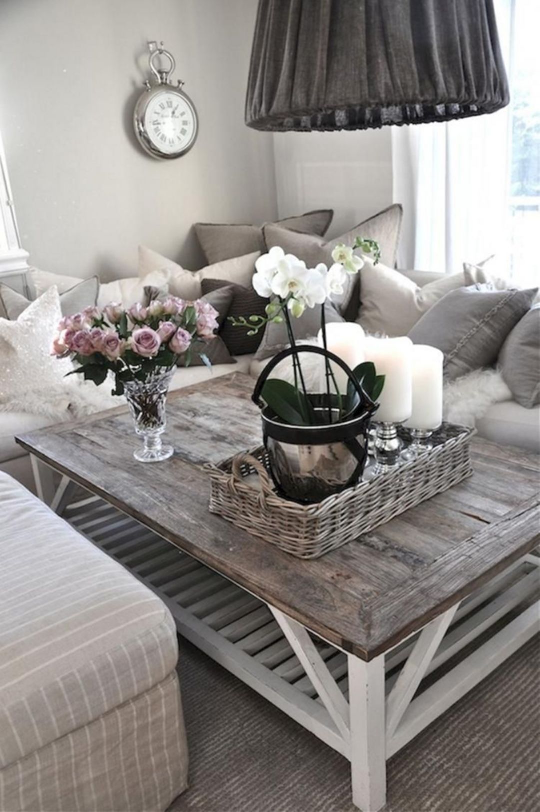 Adorable 25+ Great Farmhouse Coffee Table Design And Decor Ideas Https Intended For Living Room Farmhouse Coffee Tables (View 3 of 15)