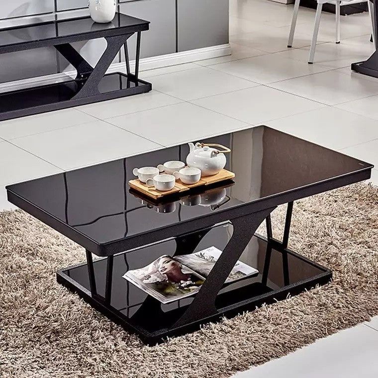 Anwell Z Tempered Glass Top Coffee Table – Urban Mood Regarding Tempered Glass Coffee Tables (Photo 10 of 15)