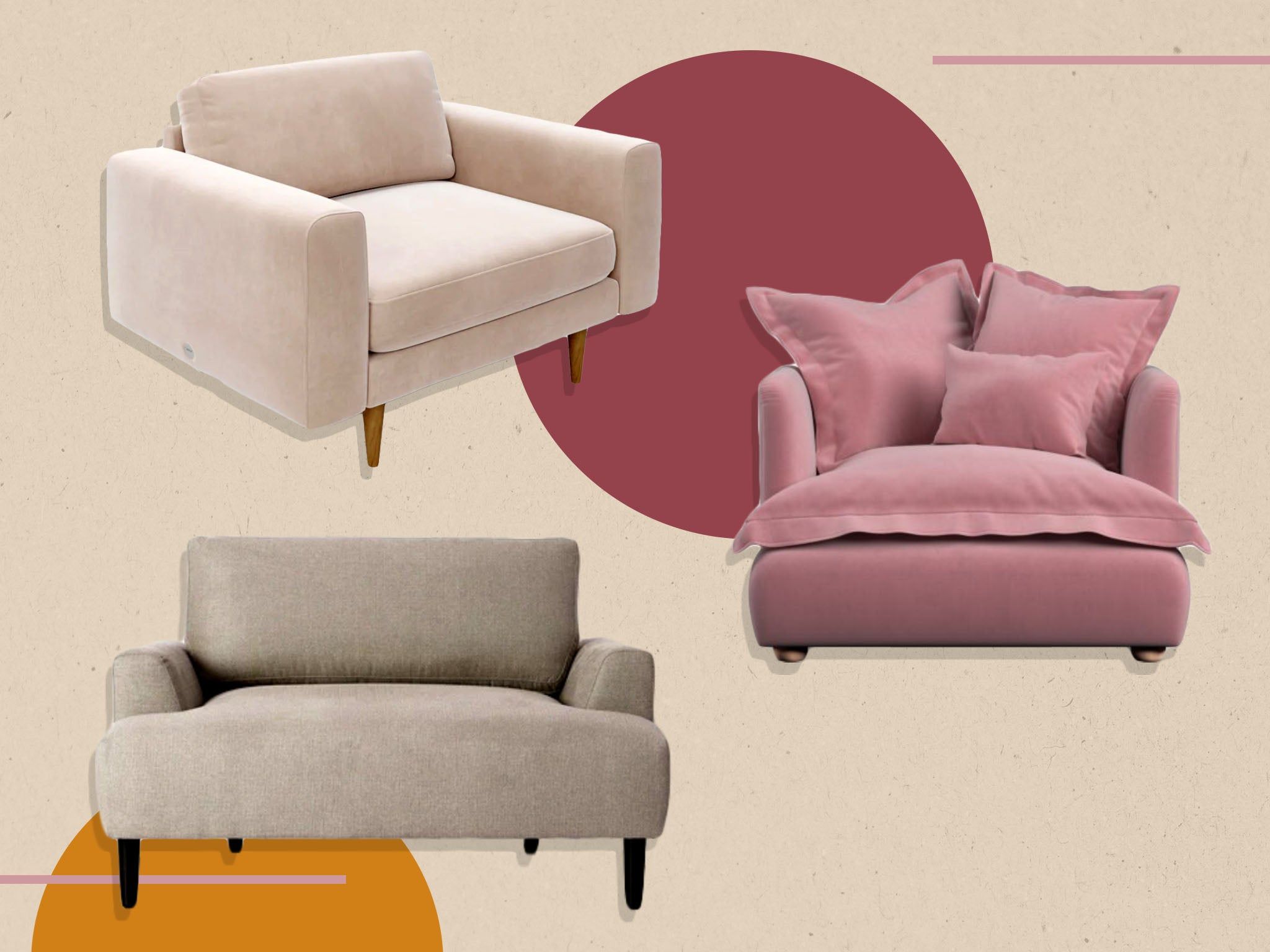 Best Love Seats 2023: Dusk, Loaf And More Reviewed | The Independent For Small Love Seats In Velvet (Photo 10 of 15)