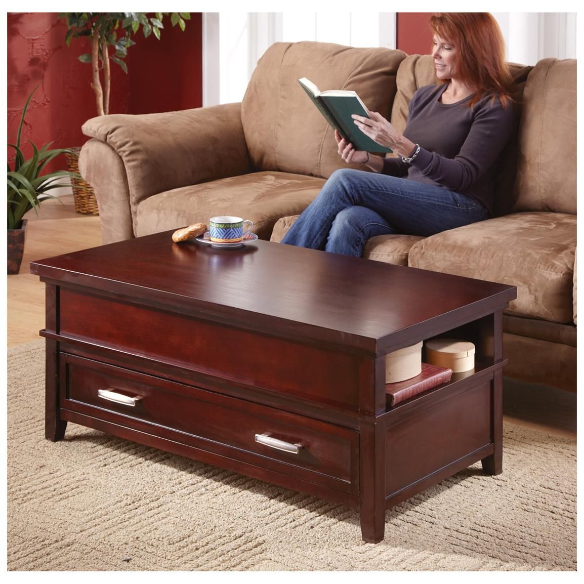 Castlecreek™ Lift – Top Storage Coffee Table, Espresso Finish – 226571 With Regard To Lift Top Coffee Tables With Storage (Photo 12 of 15)