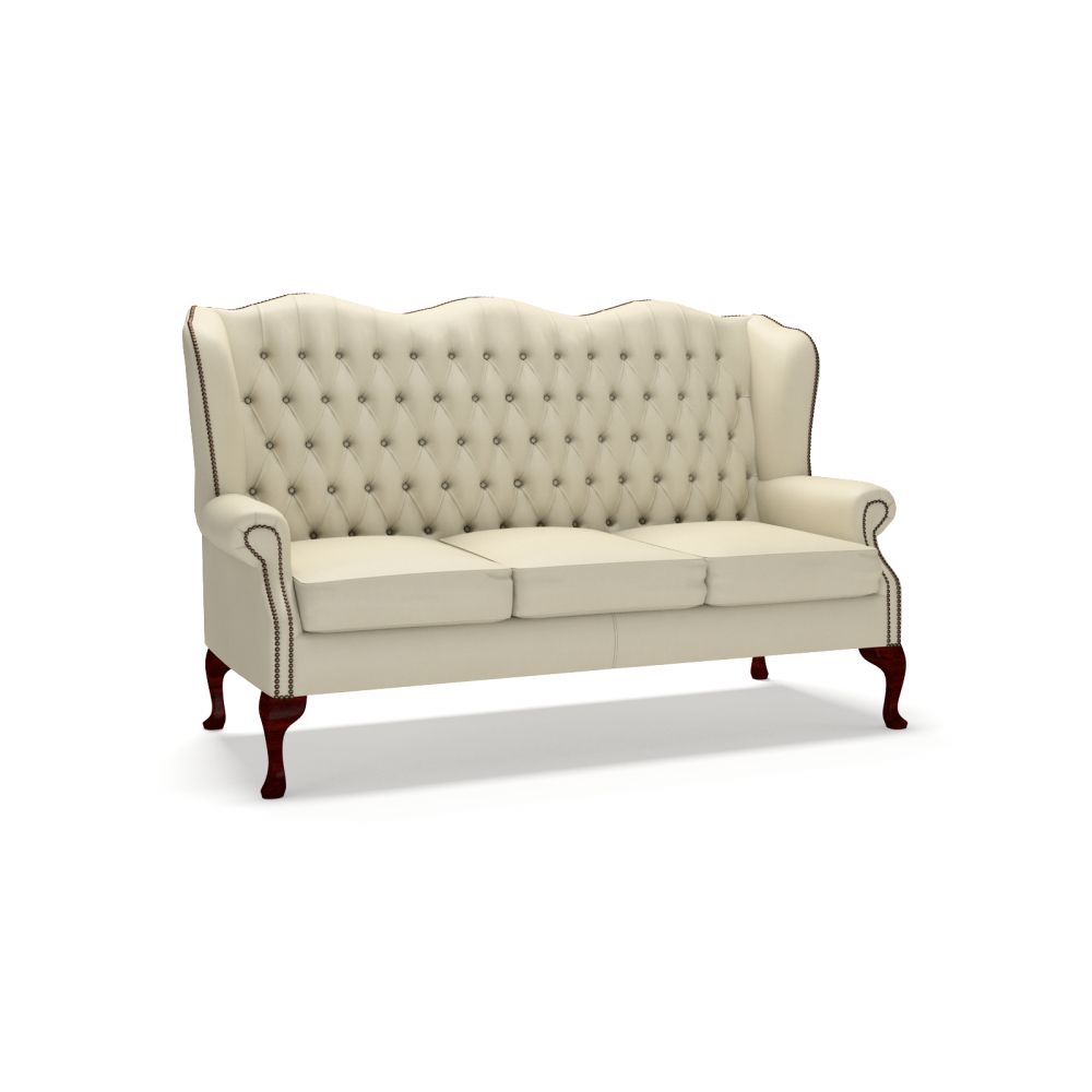 Classic 3 Seater Sofa – Chesterfield Sofas From Sofassaxon Uk Intended For Traditional 3 Seater Sofas (View 2 of 15)