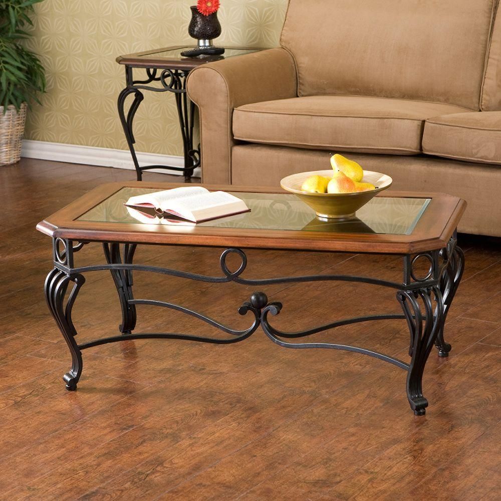 Coffee Table Design, 4 Piece Coffee Table, Iron Coffee Table, Black For Southern Enterprises Larksmill Coffee Tables (Photo 12 of 15)