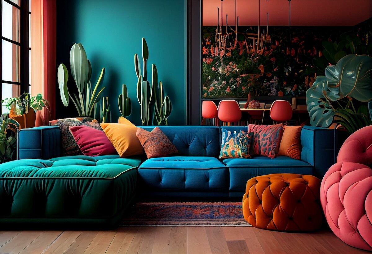 Colorful Furniture: Creative Ideas To Brighten Up Your Home With Regard To Sofas In Multiple Colors (Photo 7 of 15)