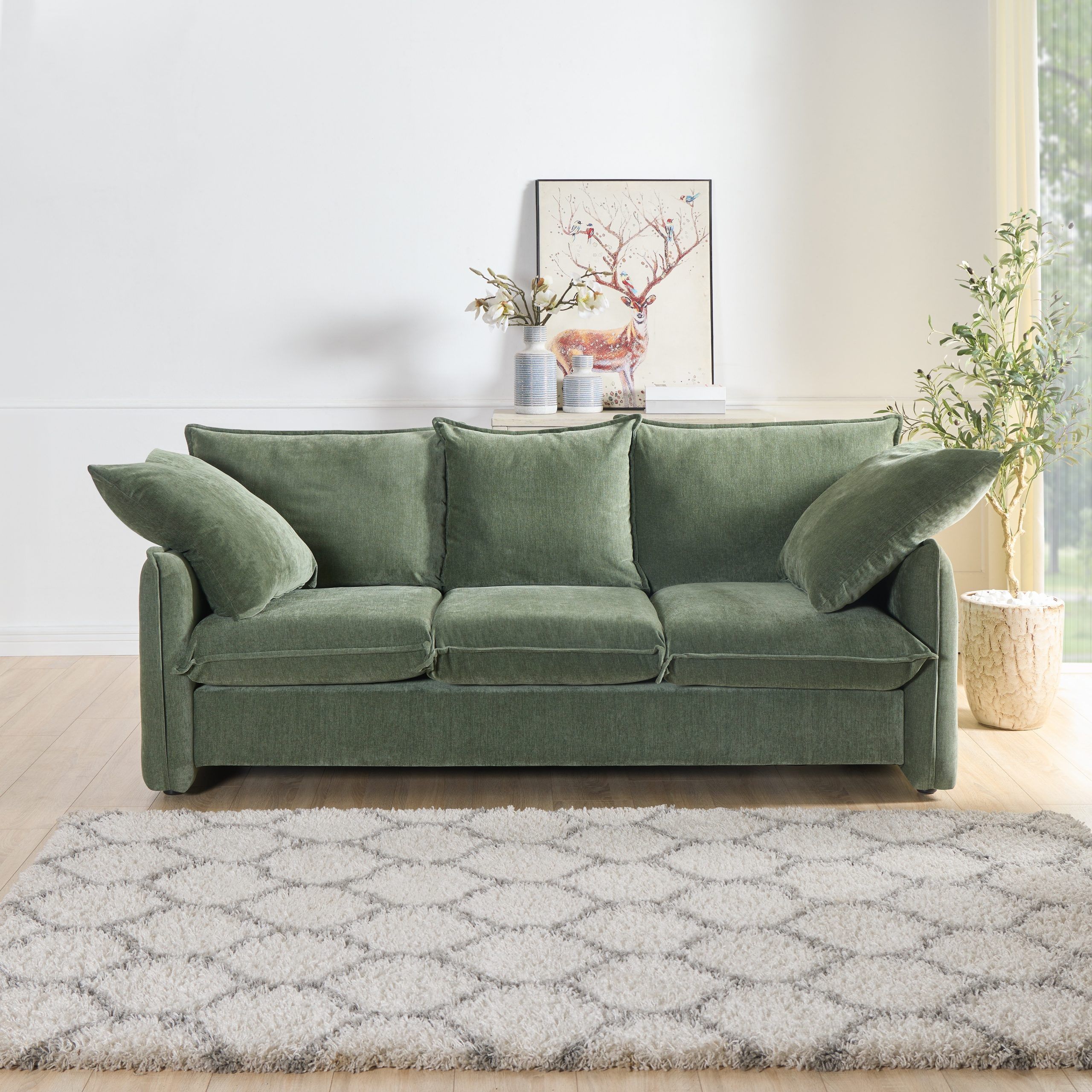 Comfy 3 Seater Sofa Classic 3 Seater Sofa – On Sale – Bed Bath & Beyond –  38449343 Intended For Traditional 3 Seater Sofas (Photo 11 of 15)