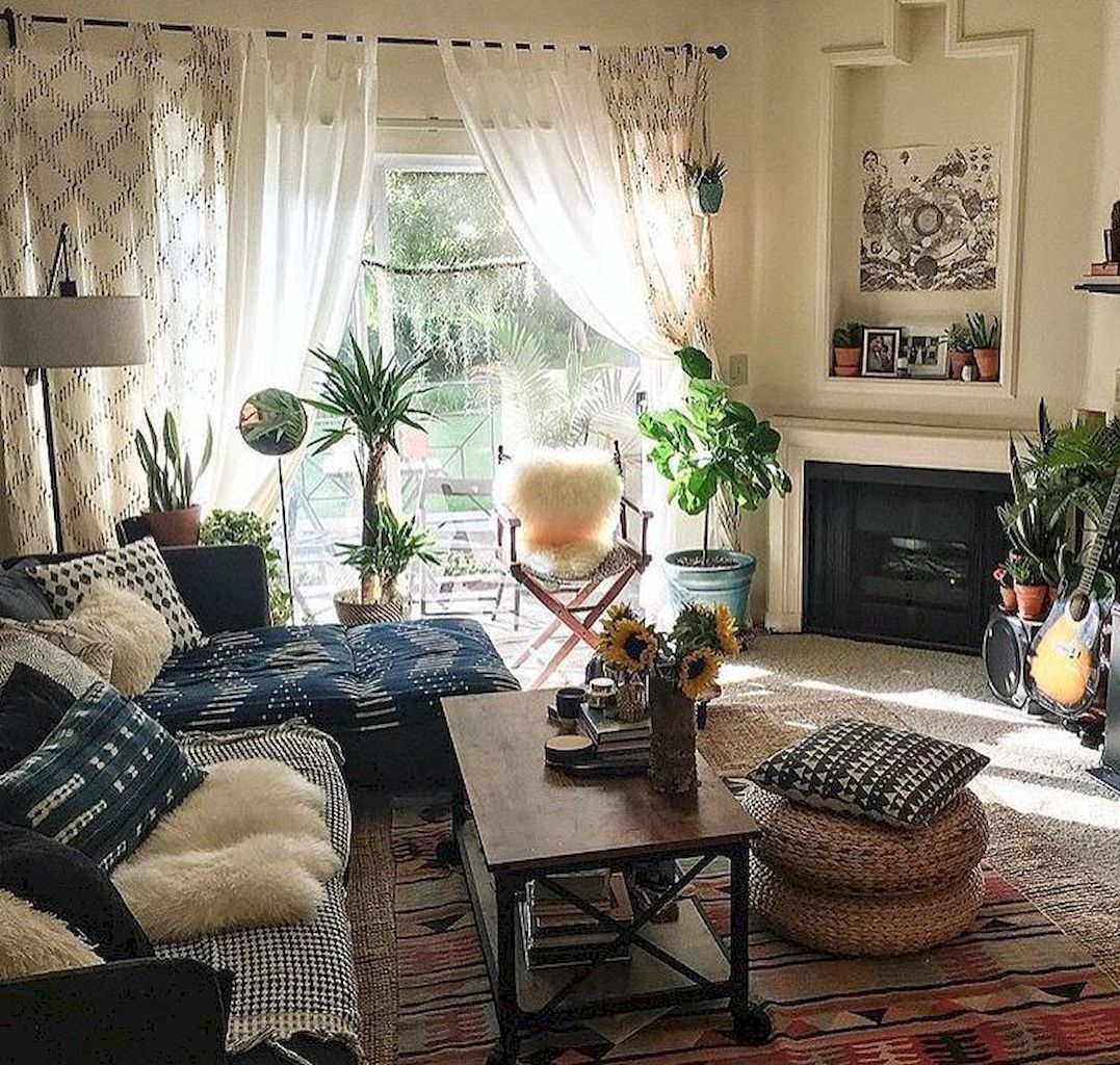 Cool Cozy Apartment Decorating Ideas On A Budget (15 | Boho Living Room In Cozy Castle Boho Living Room Tables (View 10 of 15)