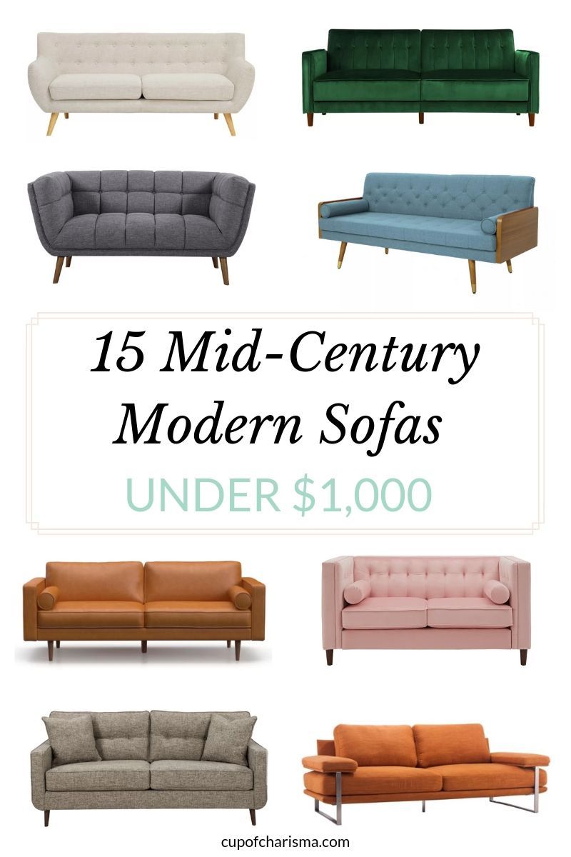 Cup Of Charisma – 15 Best Mid Century Modern Sofas Under $1,000 – Cup Of  Charisma For Mid Century Modern Sofas (View 4 of 15)