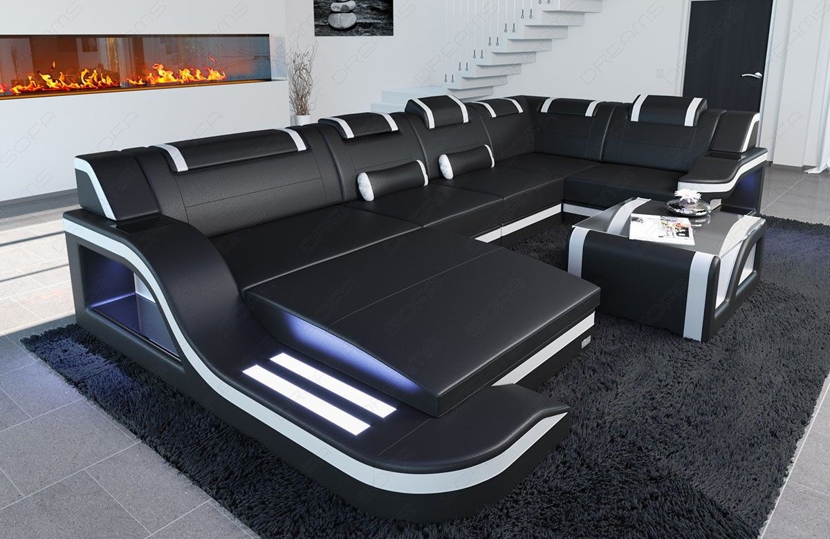 Detroit Design U Shaped Sectional Sofa | Sofadreams In Modern U Shape Sectional Sofas In Gray (View 12 of 15)