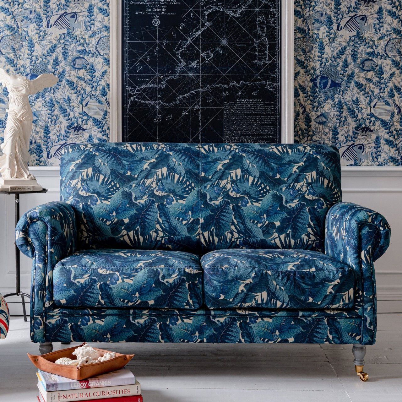 Edinburgh Sofa – Paradeisos Fabric – Sofas – Furniture – Products For Sofas In Pattern (Photo 7 of 15)