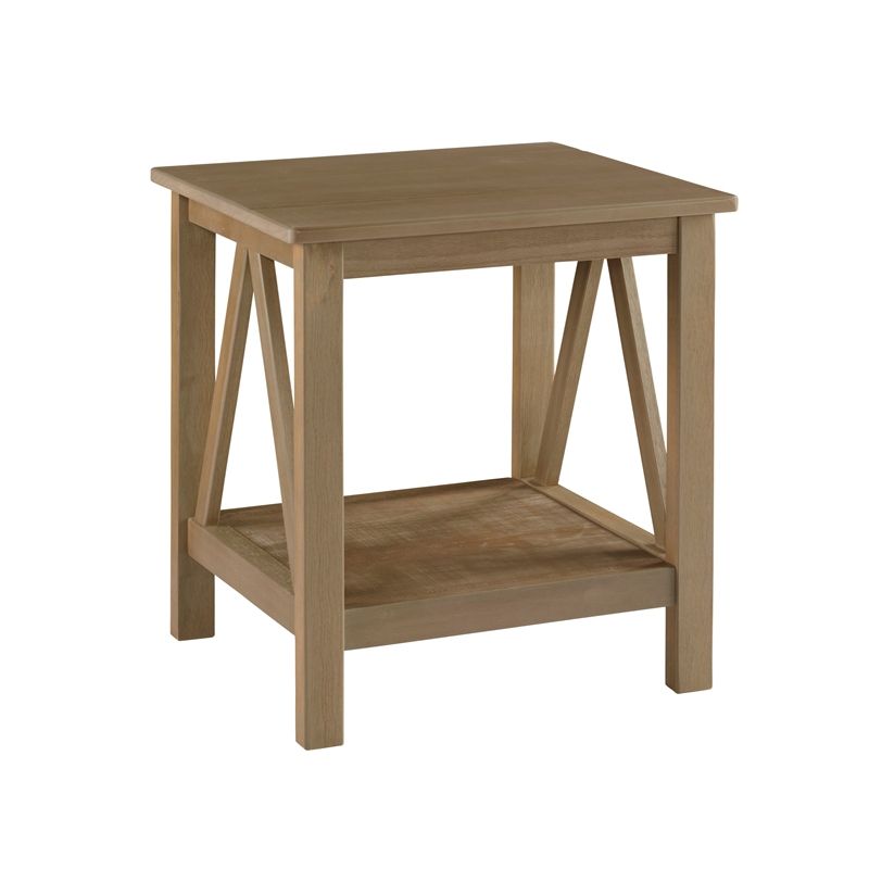 End Table In Rustic Gray – 86153gry01u Throughout Rustic Gray End Tables (View 10 of 15)