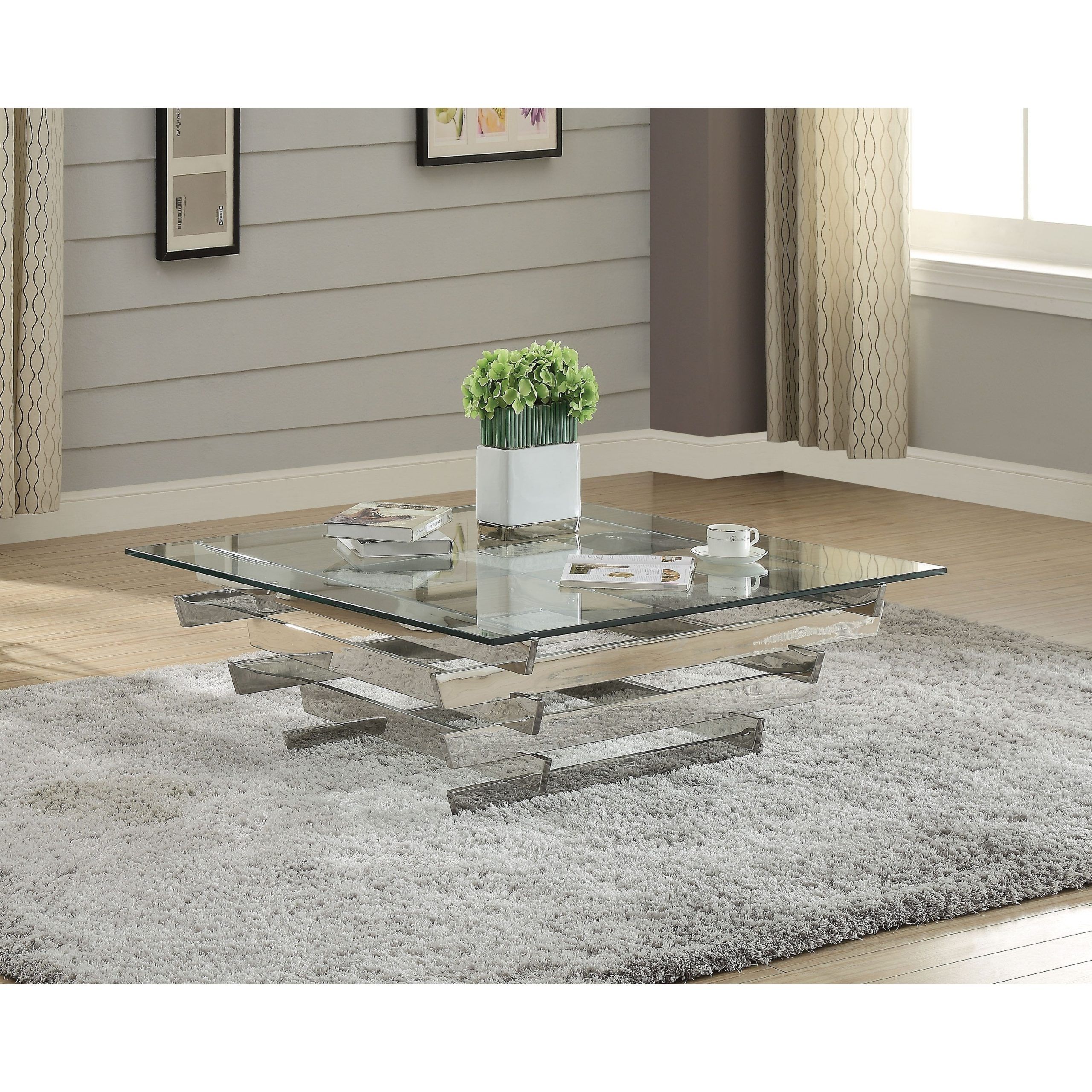 Glass Coffee Table Regarding Glass Top Coffee Tables (Photo 3 of 15)
