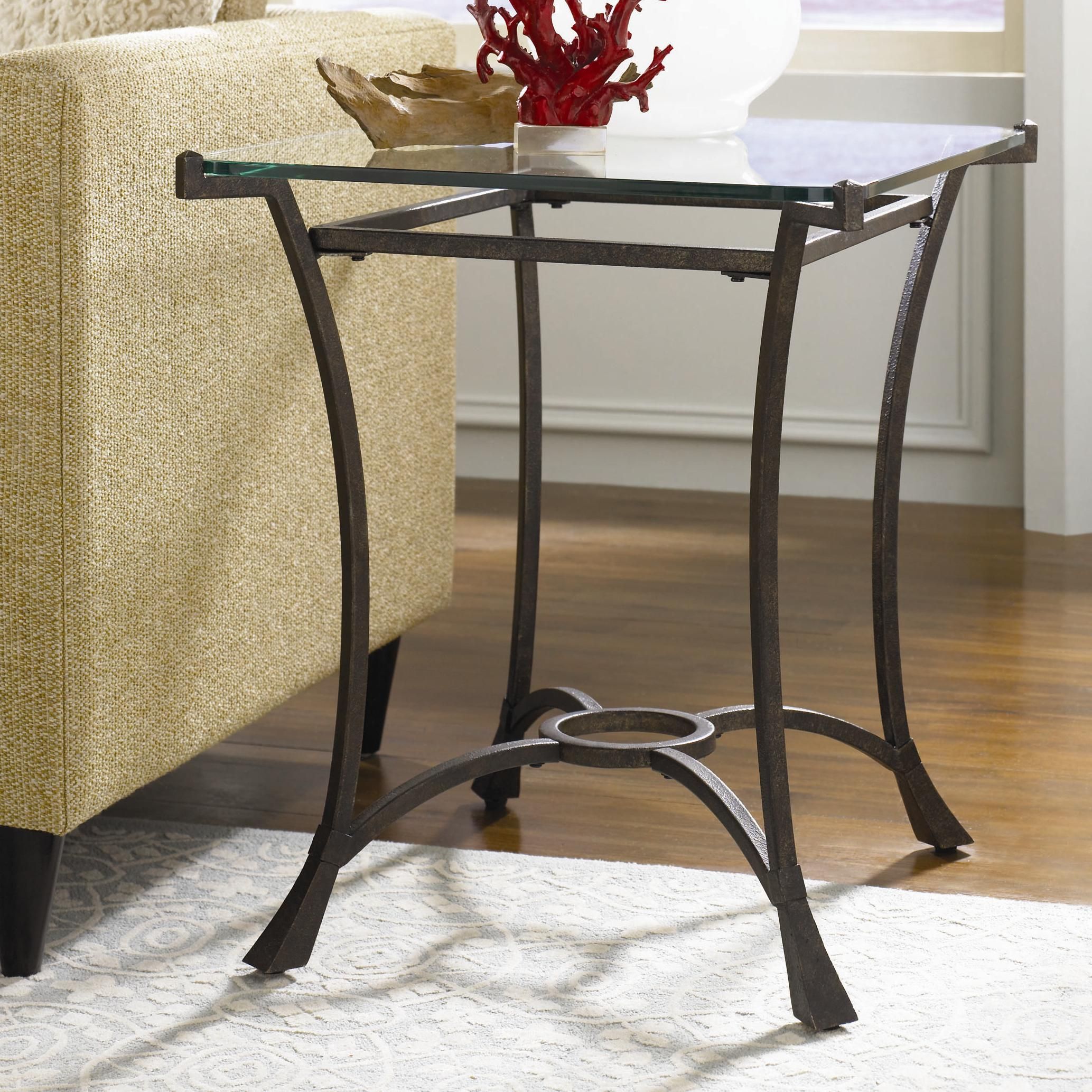 Hammary Sutton T30026 T3002620 00r Contemporary Metal Rectangular End In Metal Side Tables For Living Spaces (Photo 2 of 15)
