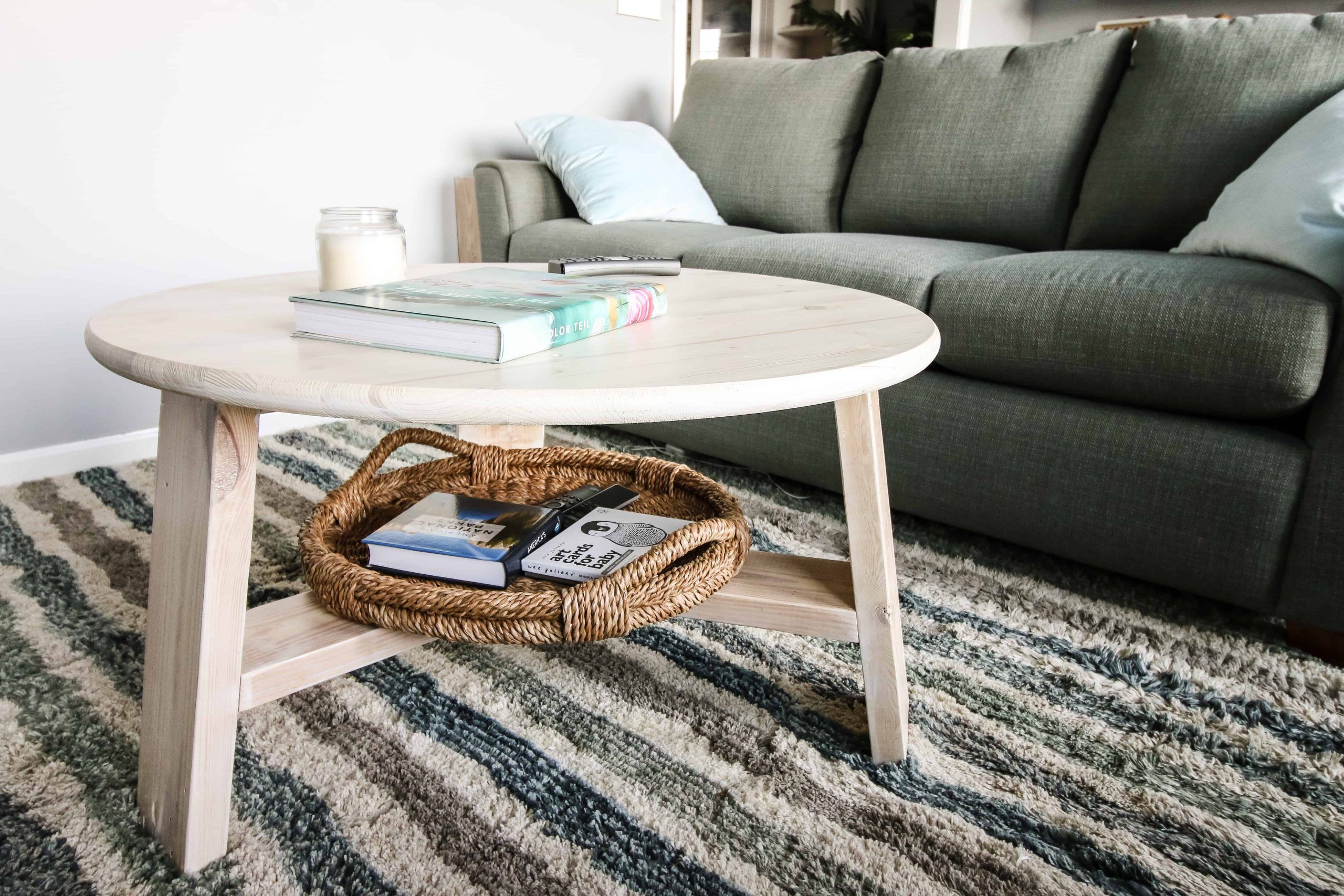 How To Build An Easy, Modern, Diy Coffee Table For Simple Design Coffee Tables (View 11 of 15)