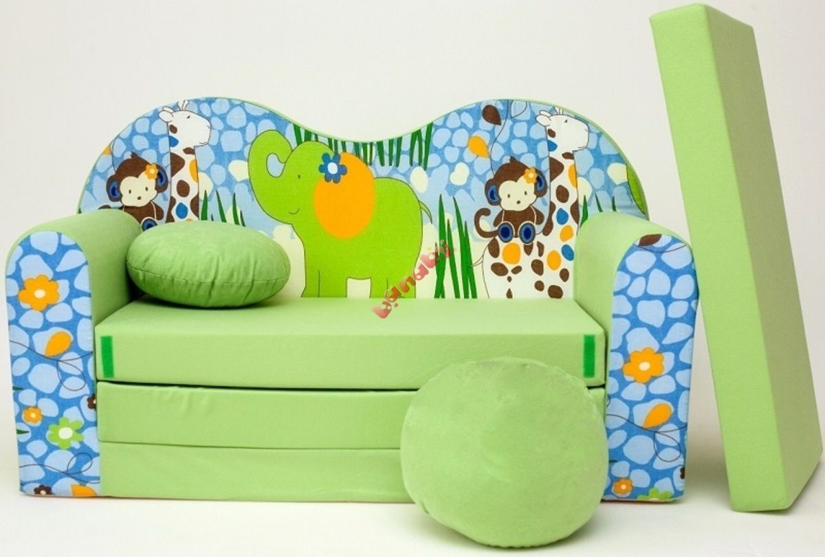 Kids' Sofa Jungle I – Banaby.eu Pertaining To Children's Sofa Beds (Photo 11 of 15)