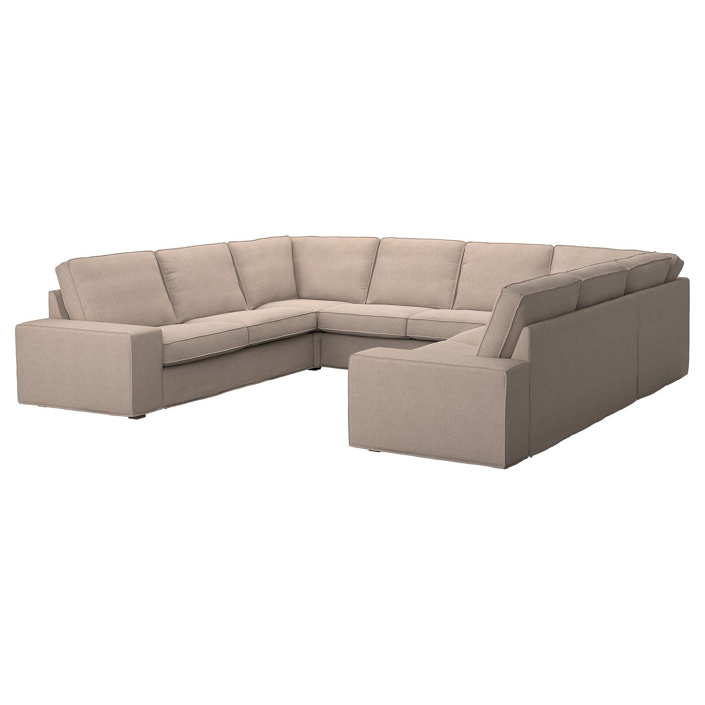 Kivik U Shaped Sofa, 6 Seat, Tallmyra Beige – Ikea Austria Inside U Shaped Couches In Beige (View 11 of 15)