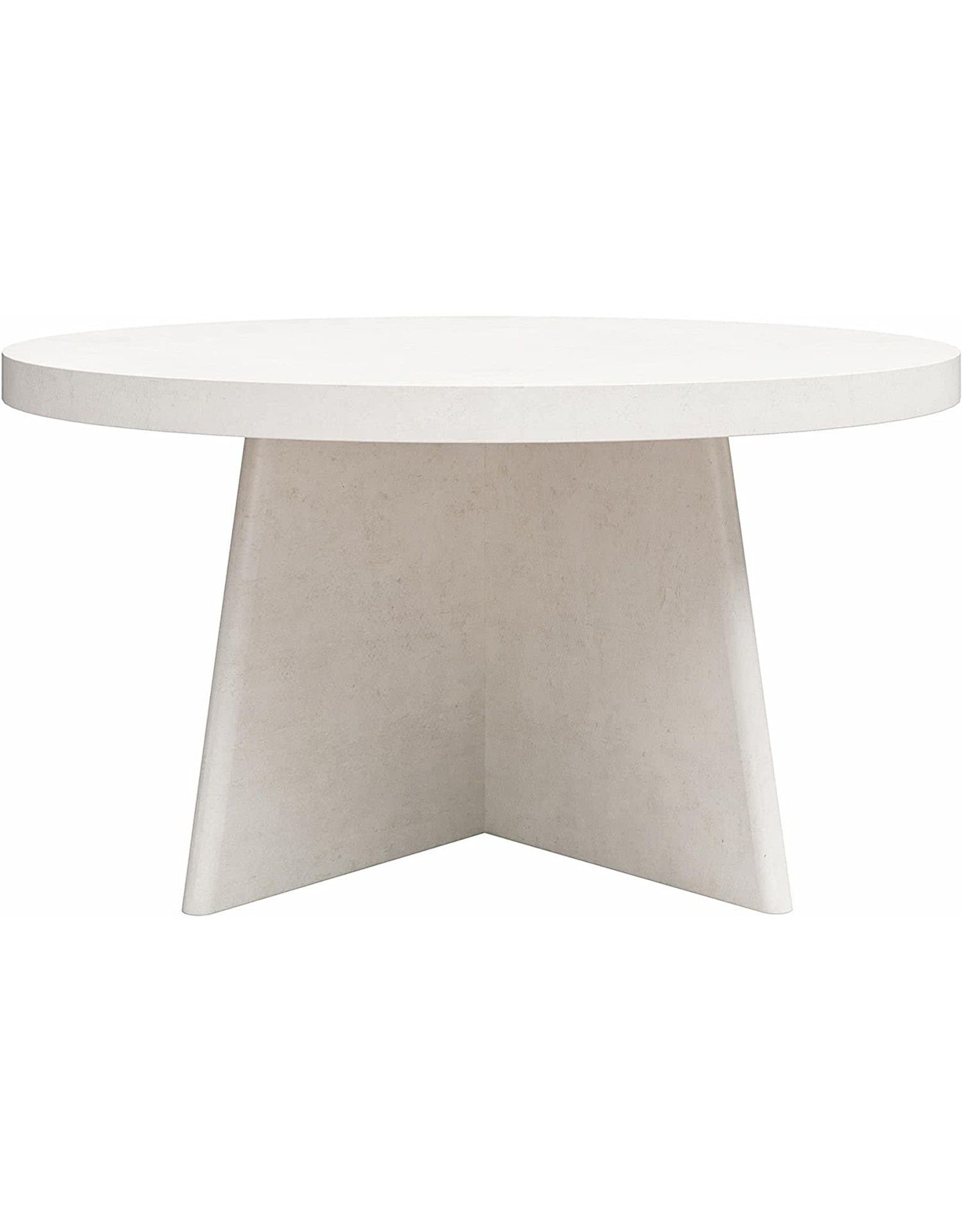 Ksoijor Liam Round Coffee Table, Plaster – Amazing Bargains Usa Throughout Liam Round Plaster Coffee Tables (Photo 4 of 15)
