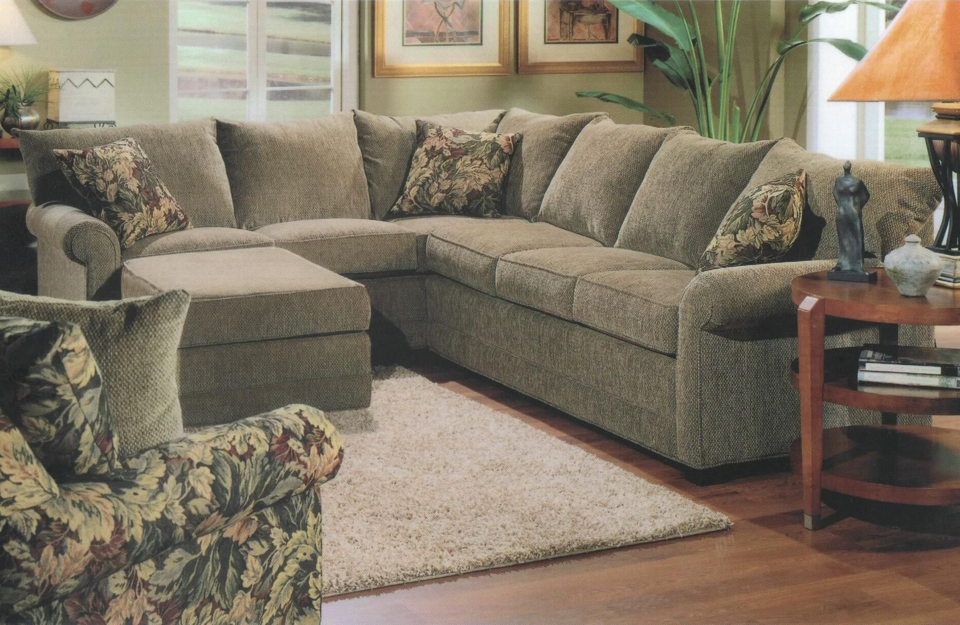 Lancer 110 L Shape Sectional Sofa Group | Wayside Furniture | Sectional For 110" Oversized Sofas (Photo 4 of 15)
