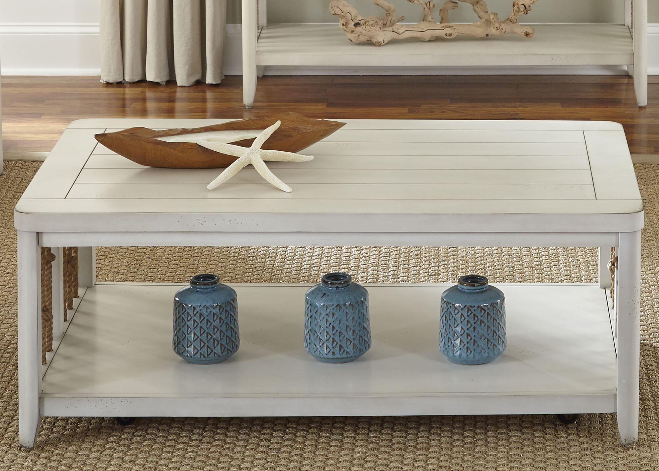 Featured Photo of 15 Best Collection of Gray Coastal Cocktail Tables