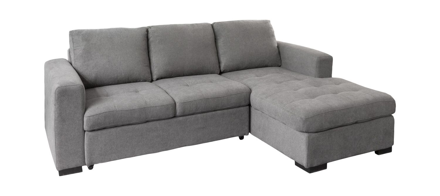 Louden 2 Piece Sleeper Sectional With Chaise – Hom | Dock86 Within Left Or Right Facing Sleeper Sectionals (Photo 11 of 15)
