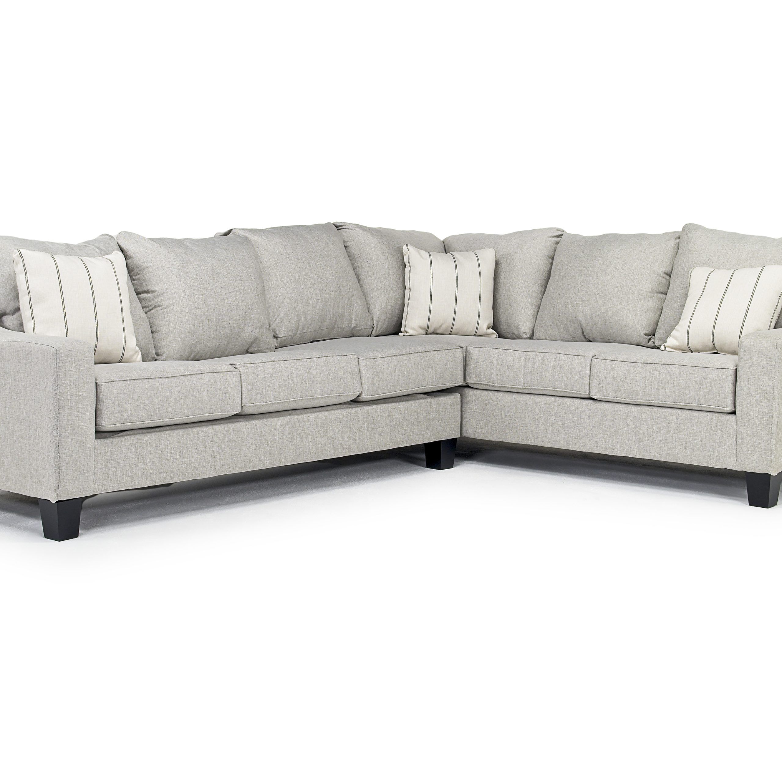 Lucy Tux Queen Sleeper Sectional In Splash Linen, Left Facing Throughout Left Or Right Facing Sleeper Sectionals (View 4 of 15)