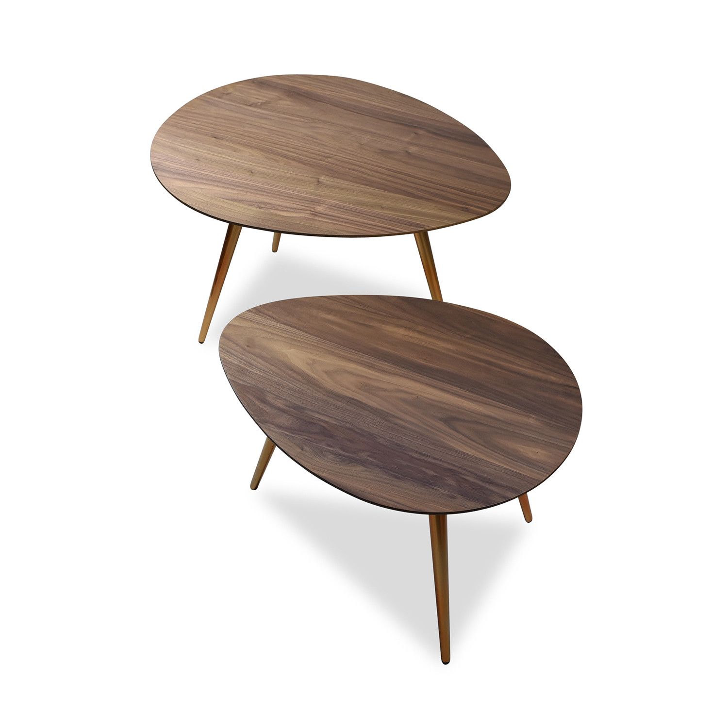 Maddox Mid Century Modern Nesting Coffee Table Set – Edloe Finch Pertaining To Modern Nesting Coffee Tables (Photo 1 of 15)