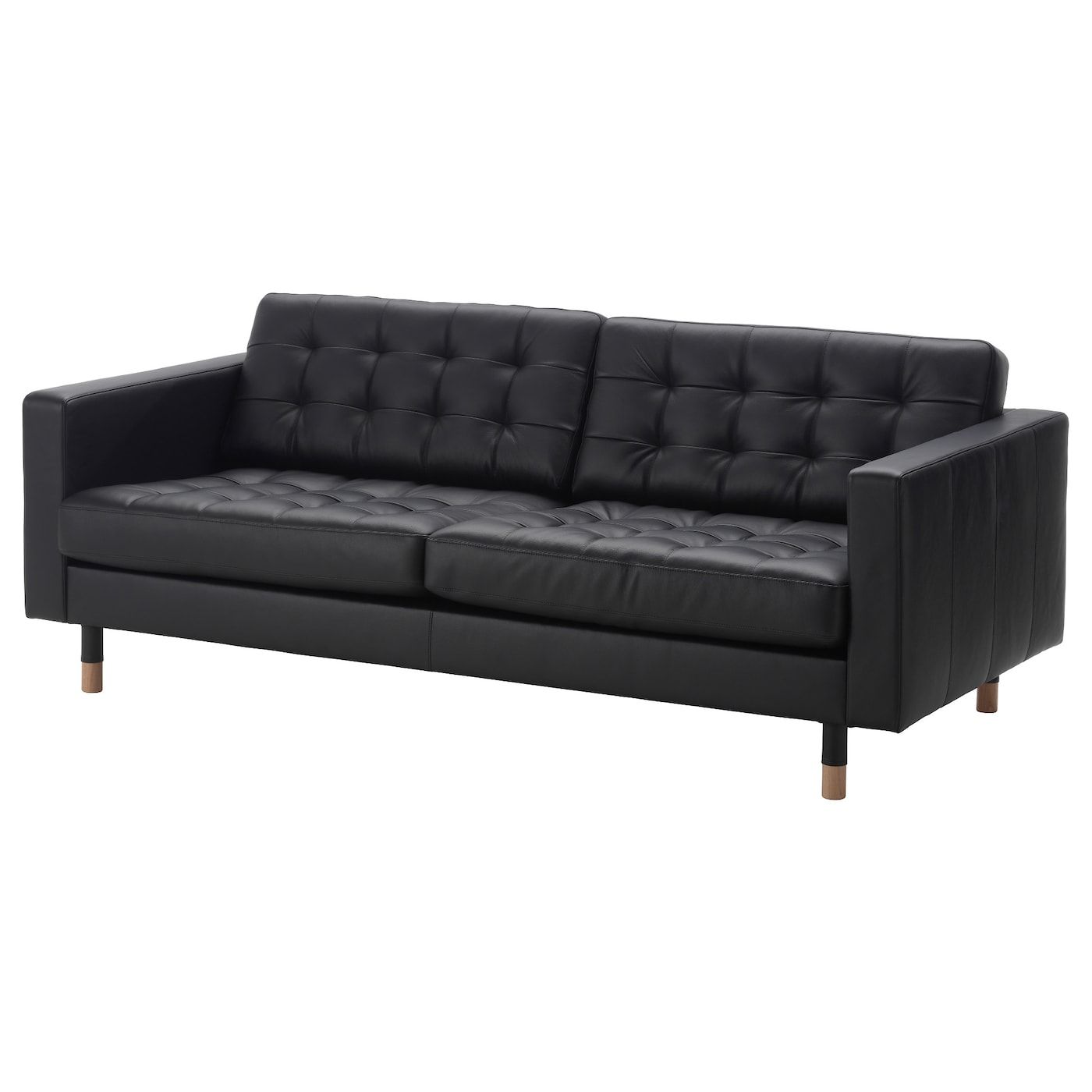 Morabo Sofa, Grann/bomstad Black – Ikea With Regard To Sofas In Black (Photo 5 of 15)
